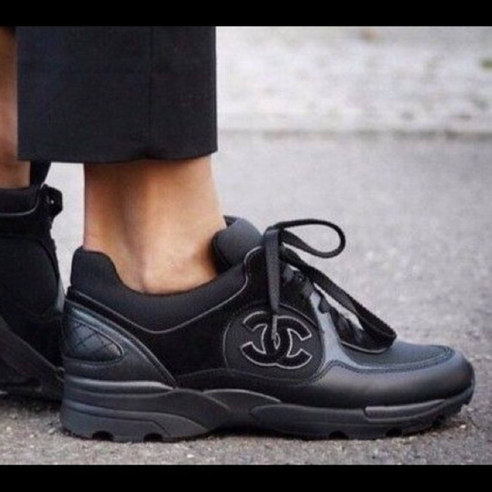 🚫SOLD🚫Chanel Sneakers (Black)